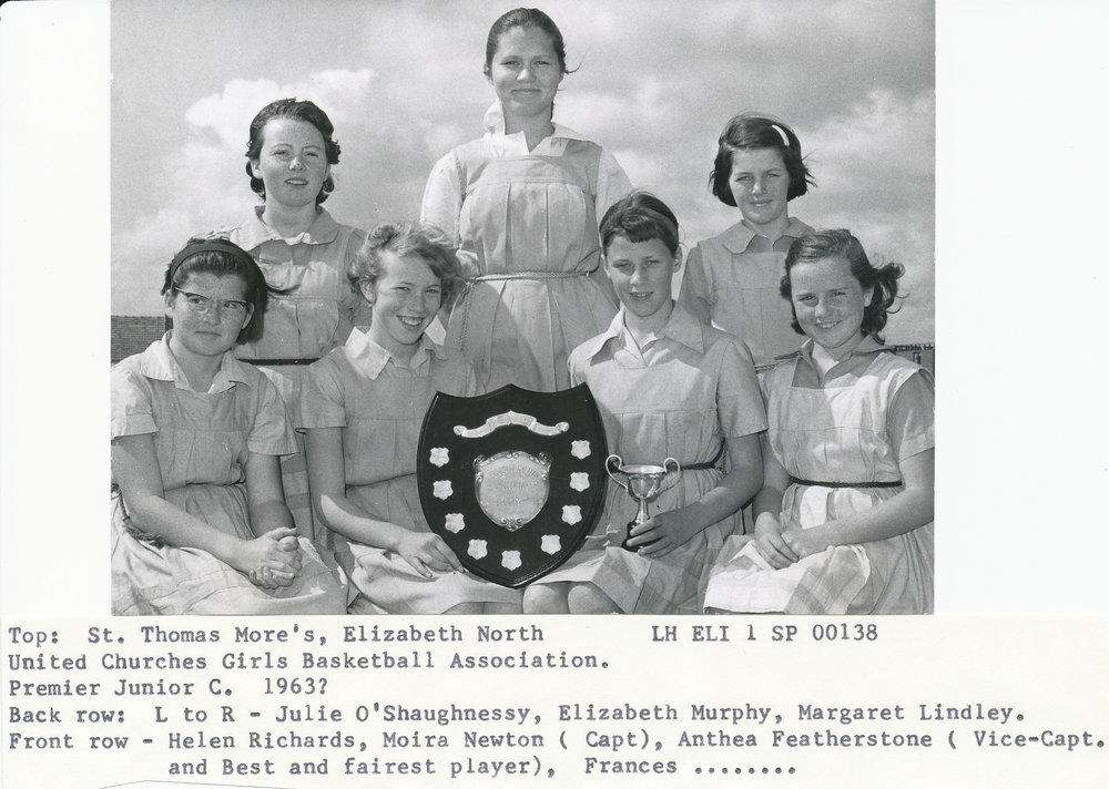 St Thomas Moore's Elizabeth North: 1963