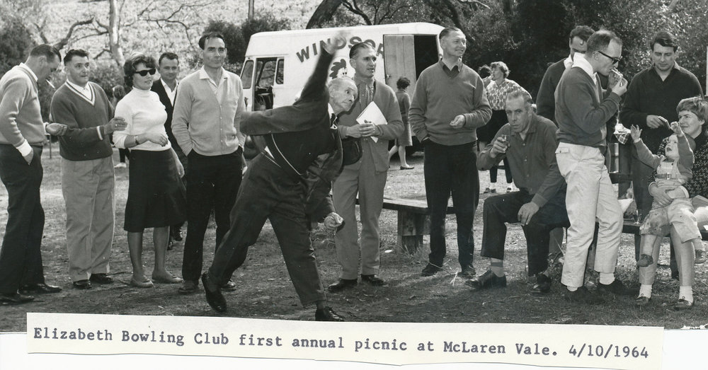 Elizabeth Bowling Club Picnic: 1964