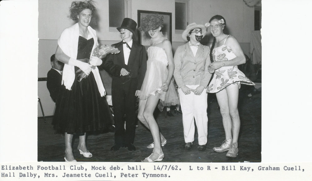 Elizabeth Football Club Mock Deb Ball: 1962