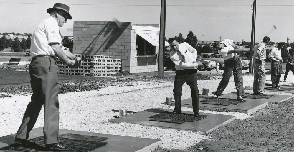 Golf Driving Range, Elizabeth East: 1963
