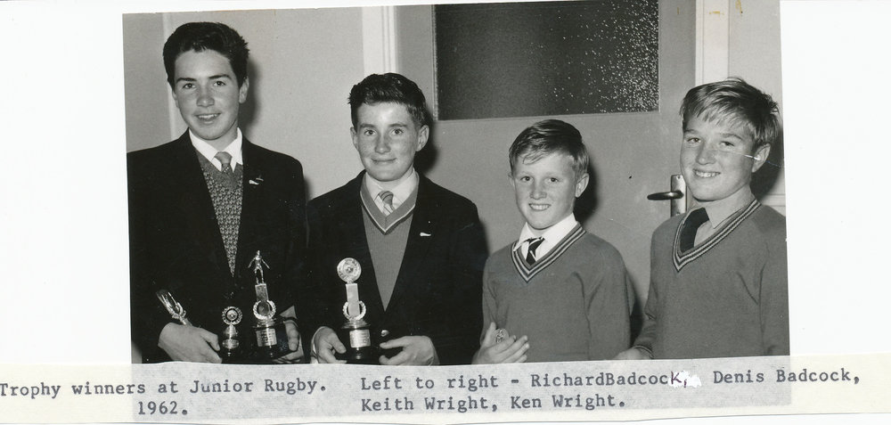 Elizabeth Junior Rugby: 1962