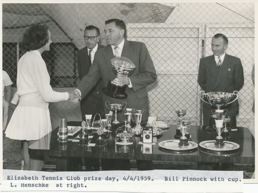 Elizabeth Tennis Club: 1959