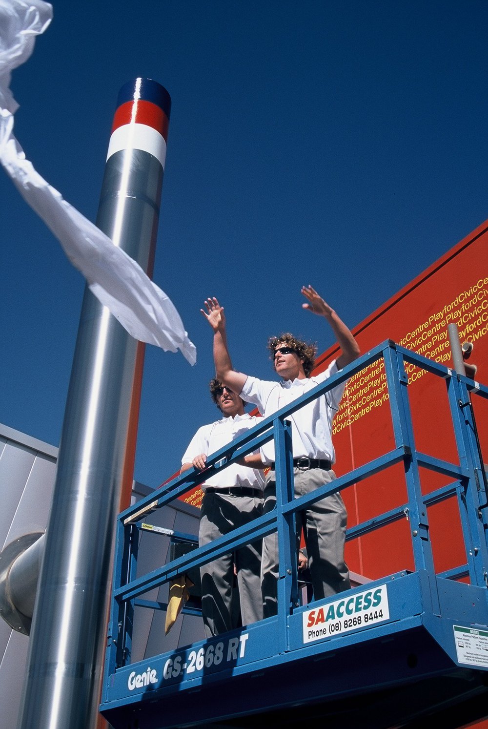 Unveiling of Central District Colours at Playford Civic Centre Opening