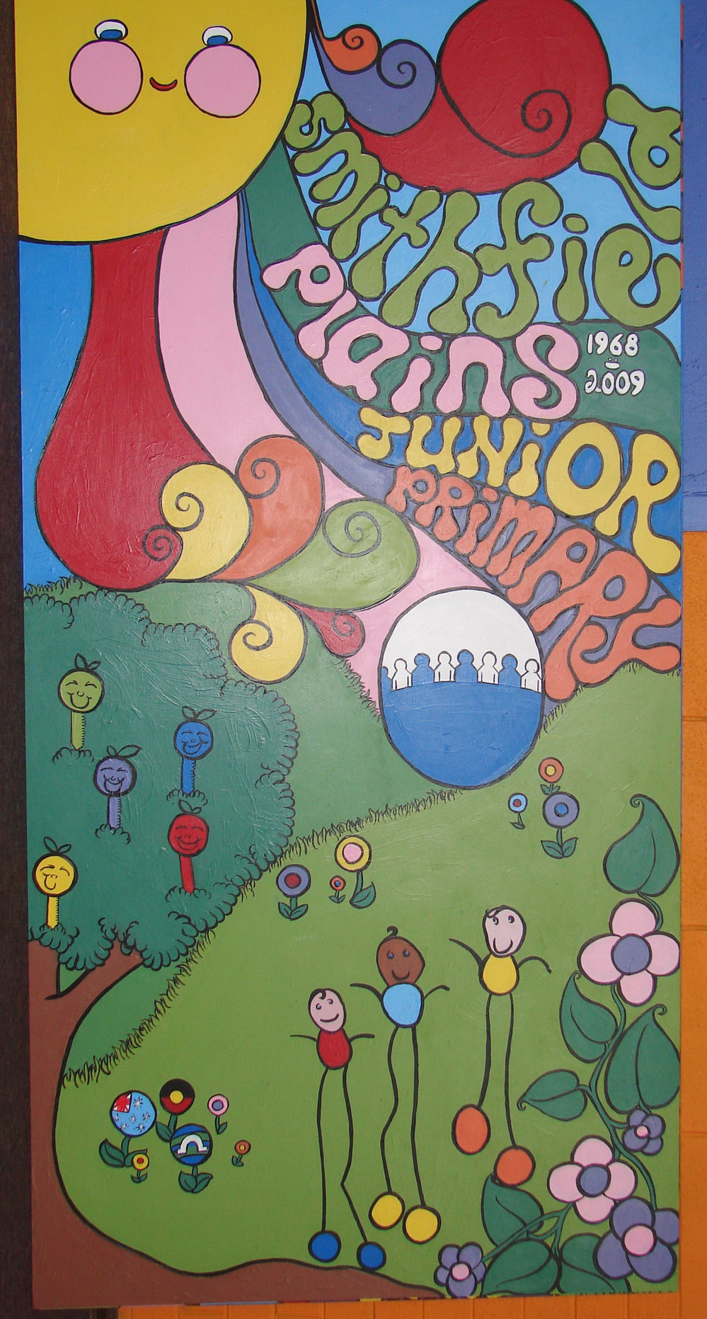 John McVeity Centre Mural - Smithfield Plains Junior Primary School 2009