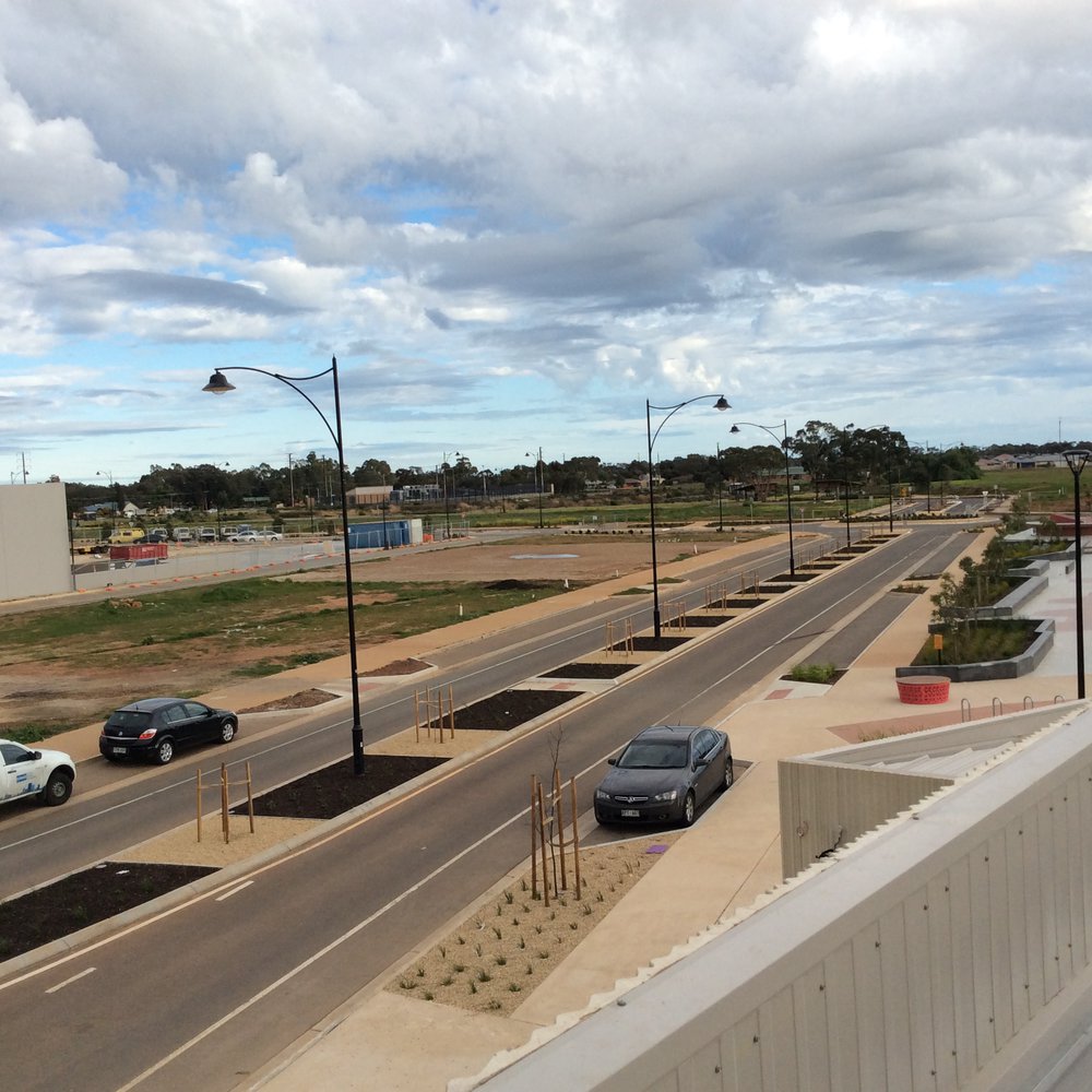 The Parkway, view from the Stretton Centre