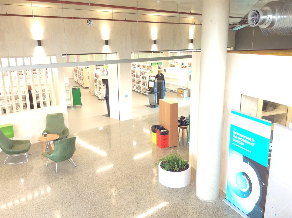 Stretton Centre Library and Foyer