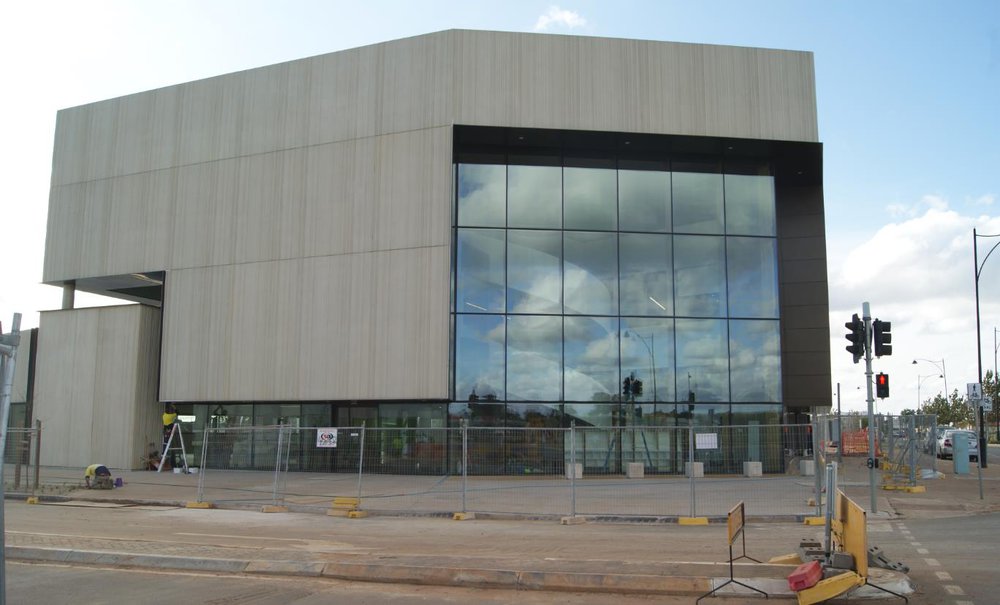 Stretton Centre construction