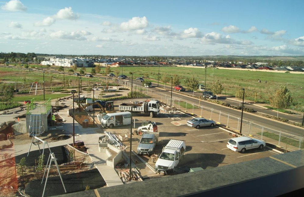 Stretton Centre construction