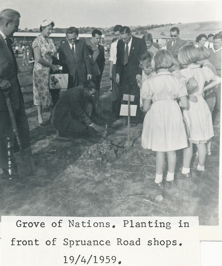 Grove of Nations: 1959