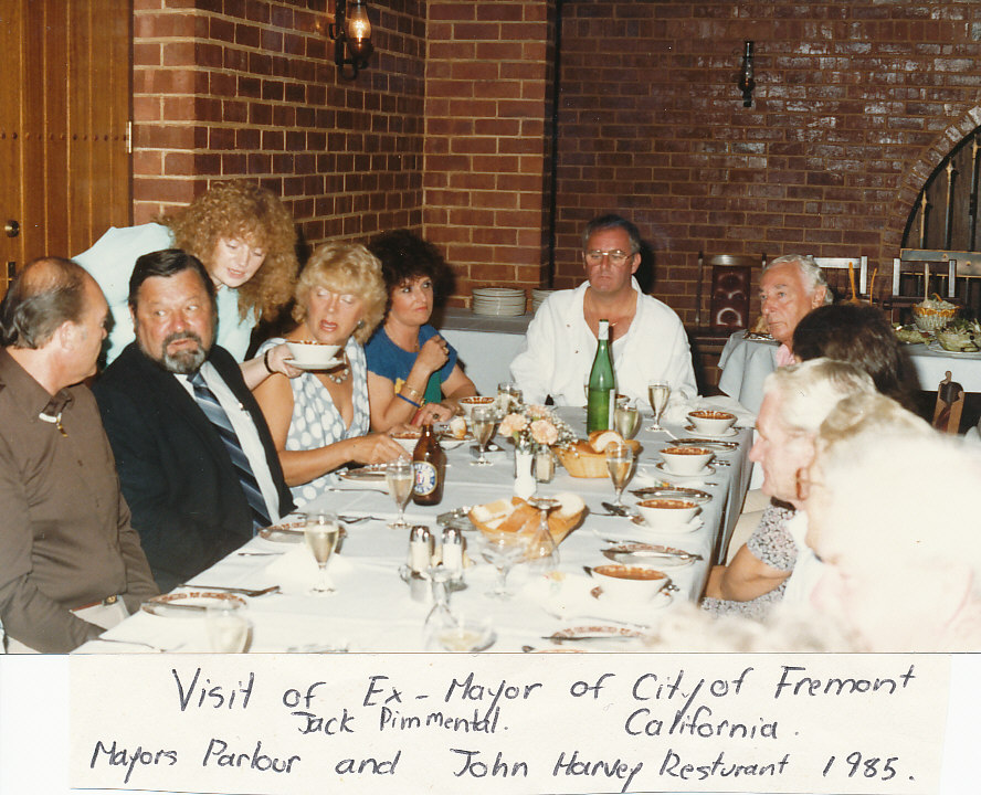 Visit of Ex-Mayor, Jack Pimmental of City of Fremont California