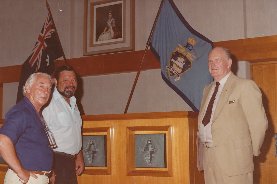 Visit of Ex-Mayor of City of Fremont, California Jack Pimmental to the Elizabeth Council Chambers