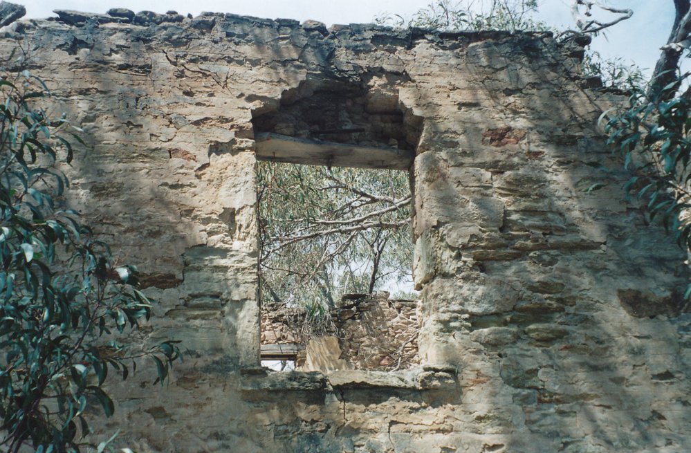 Lady Alice Mine school window