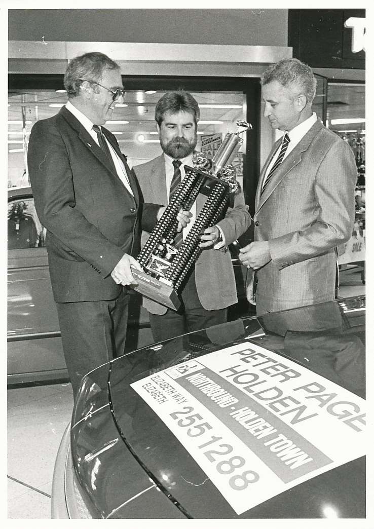 Motor show within Elizabeth Town Centre