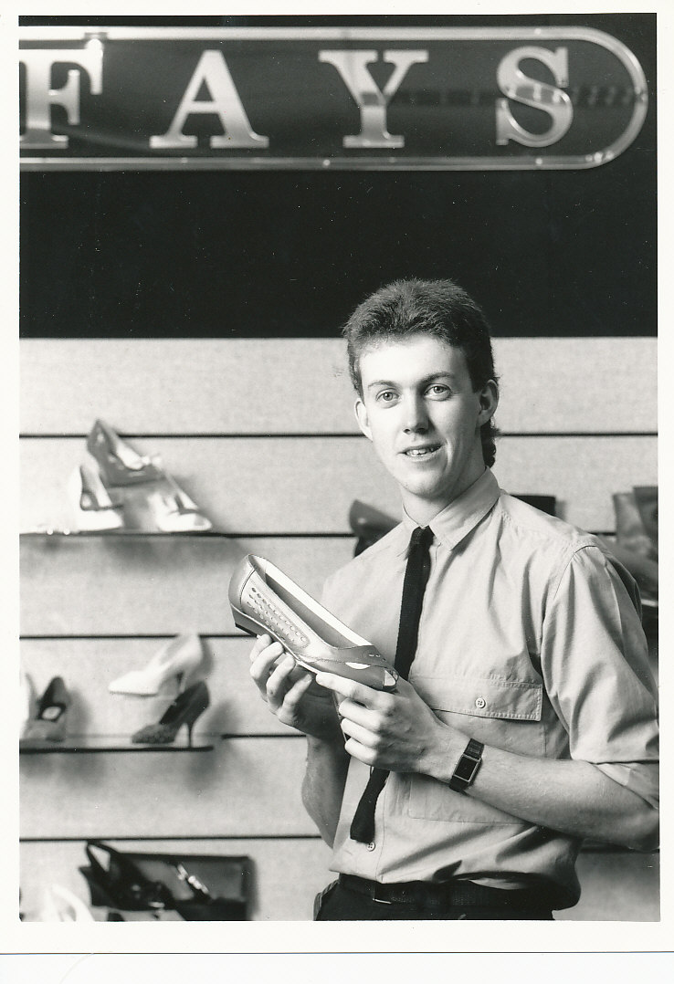 Manager of Fays Shoes