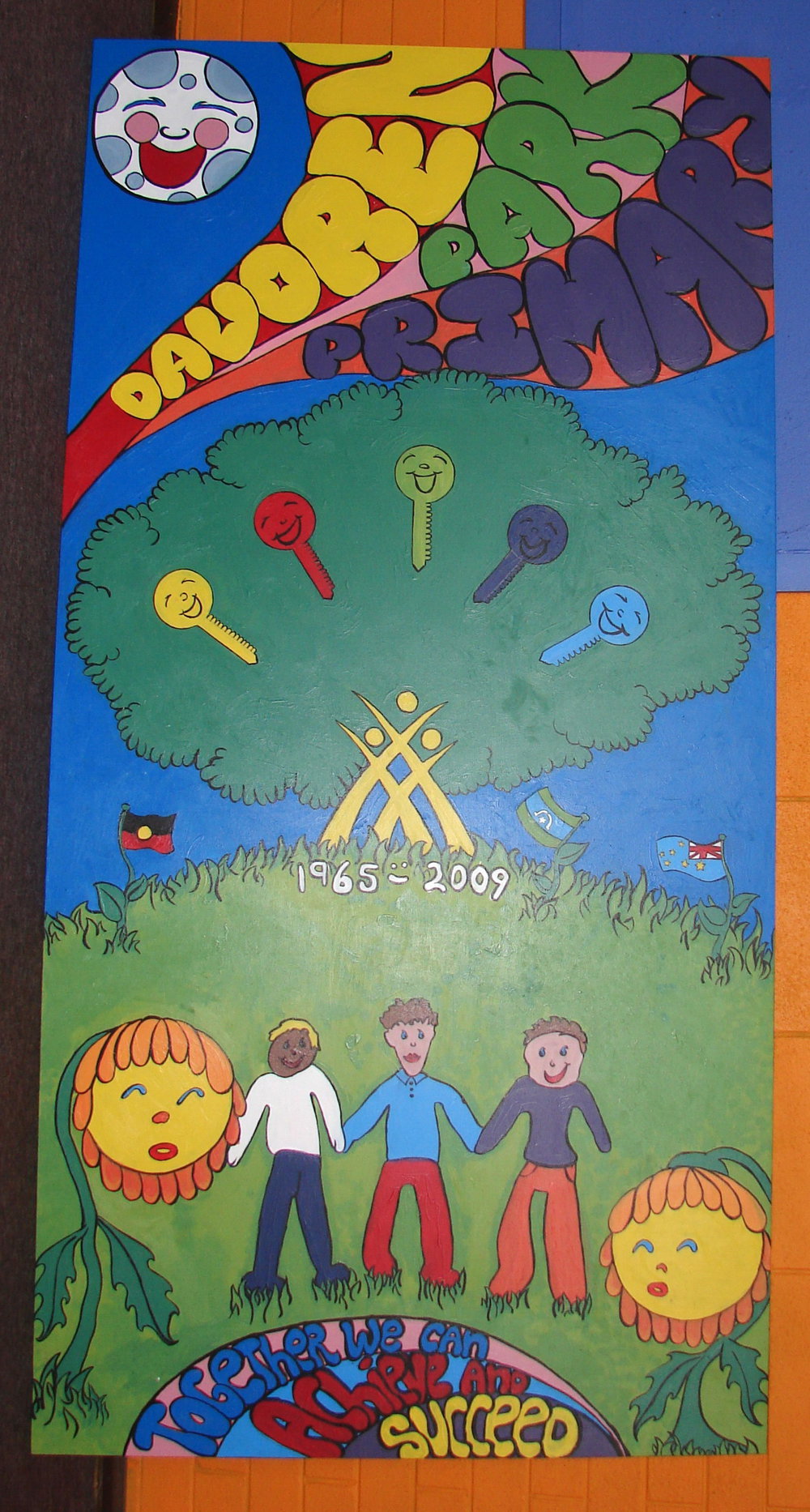 Davoren Park Primary School mural for John McVeity Centre