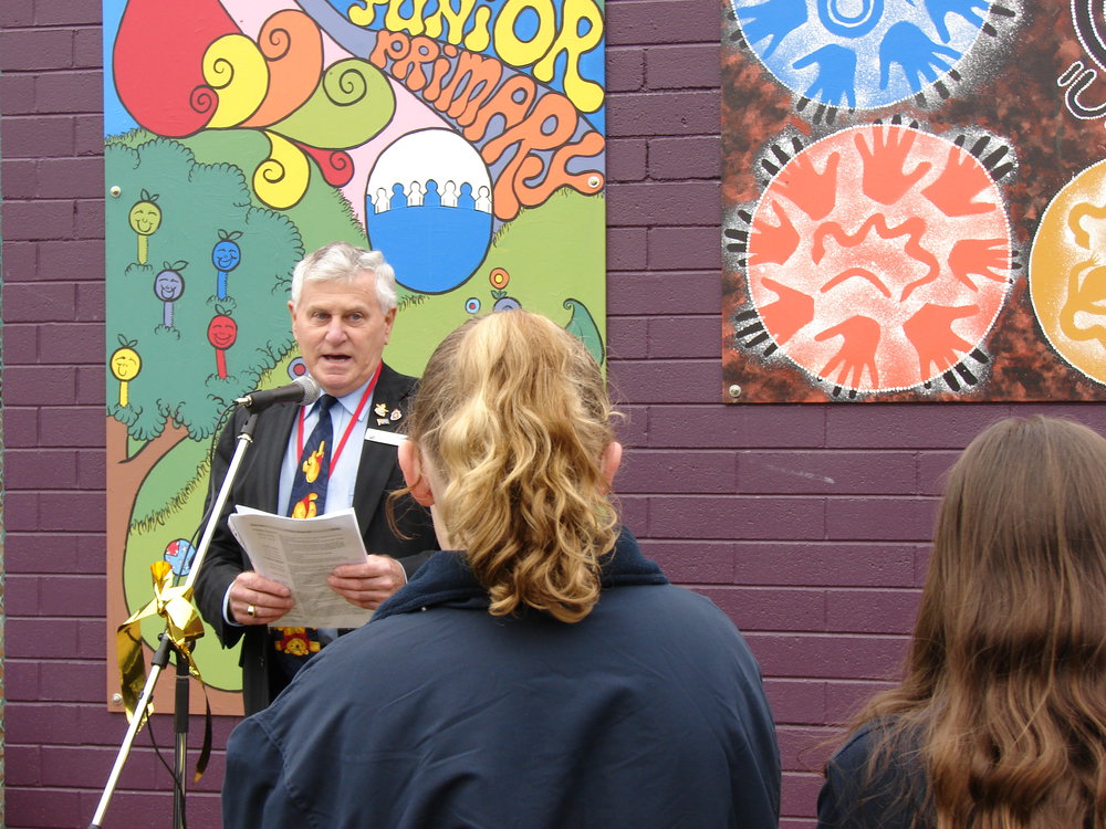 Opening of John McVeity Community Centre Murals