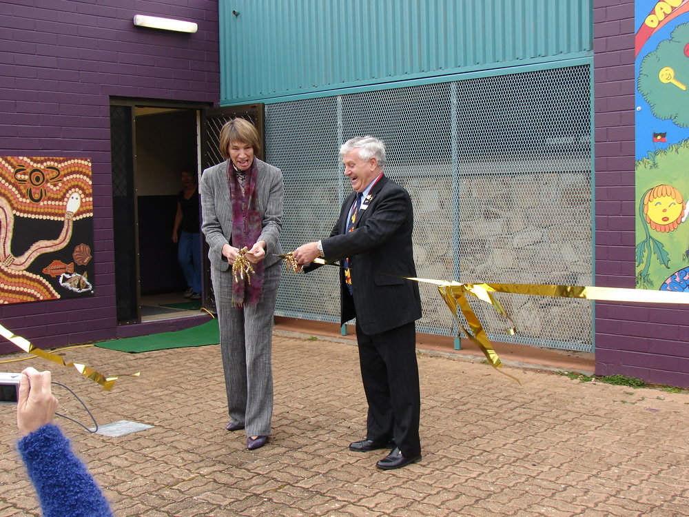 Unveiling Murals at John McVeity Community Centre