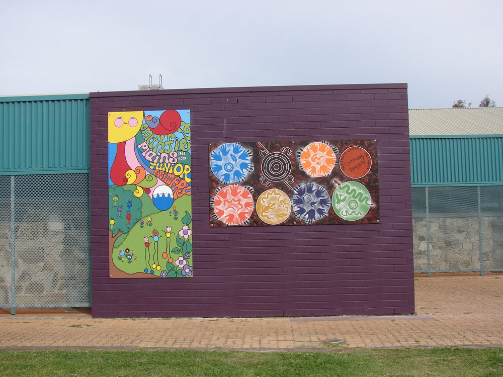 Mural at John McVeity Community Centre