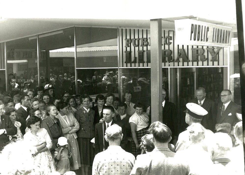 Opening of Elizabeth South Library, 1957