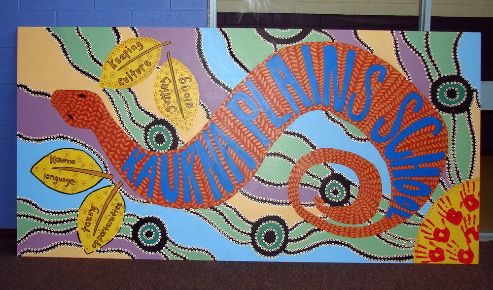 John McVeity Community Centre, Kaurna Plains School mural