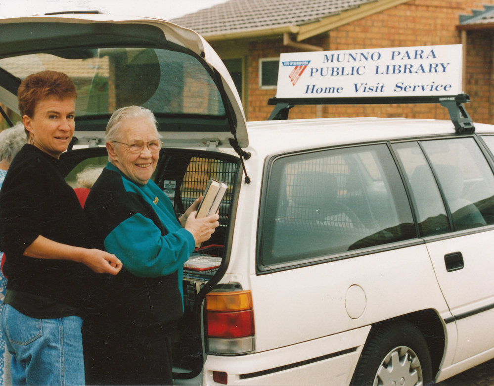 First Home Library Service Visit Munno Para