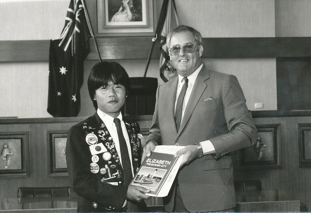 Rotary Exchange Student at Elizabeth: 1985