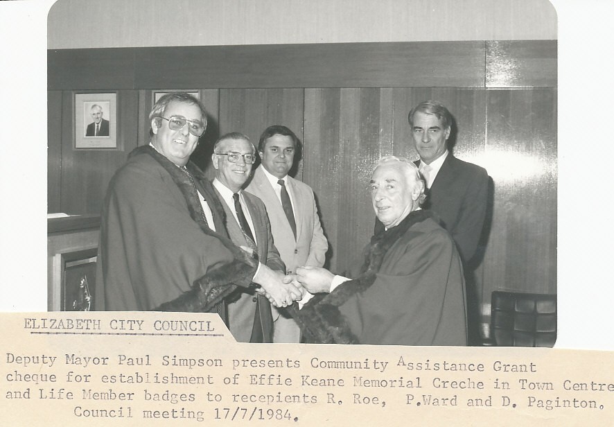 Elizabeth City Council: 1985