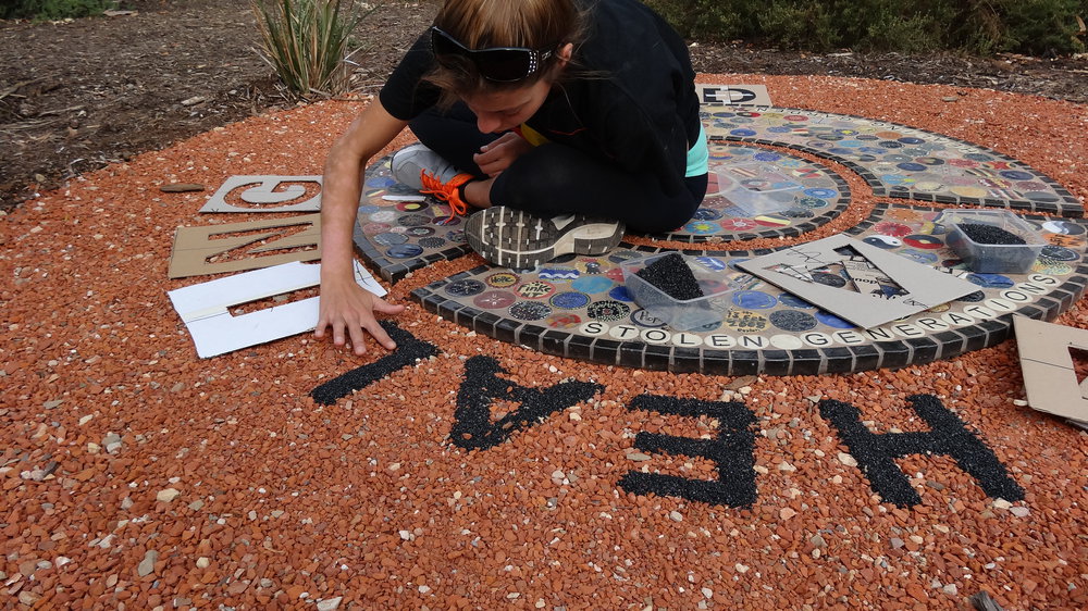 Stolen Generation Memorial and Healing Garden: 2011