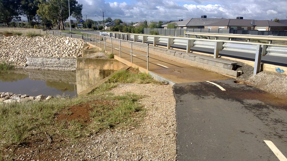 Stebonheath Park Bridge, Andrews Farm: 2013