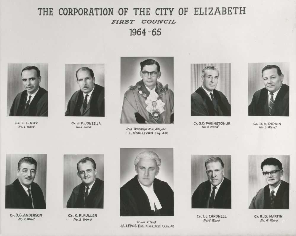 City of Elizabeth Council: 1964