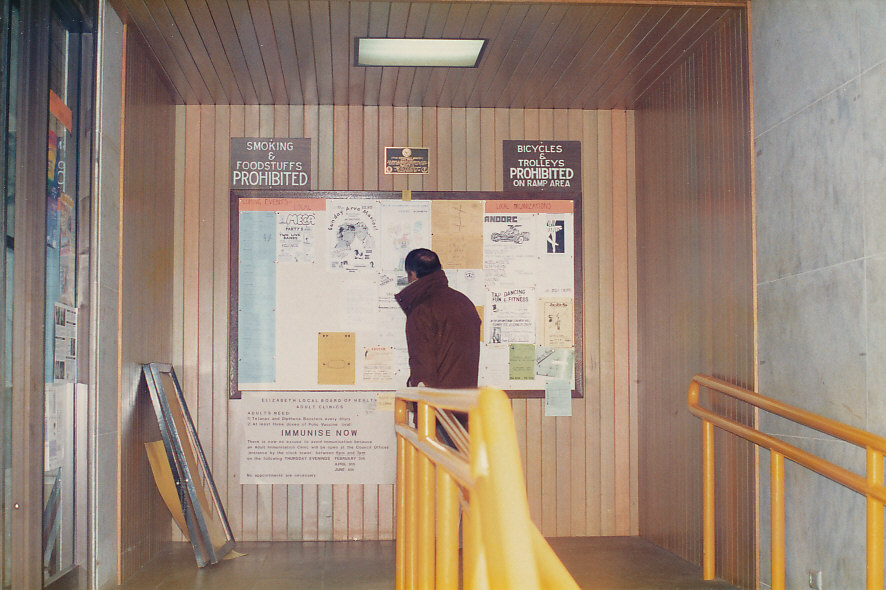 Elizabeth North Library, 27th Birthday: 1987