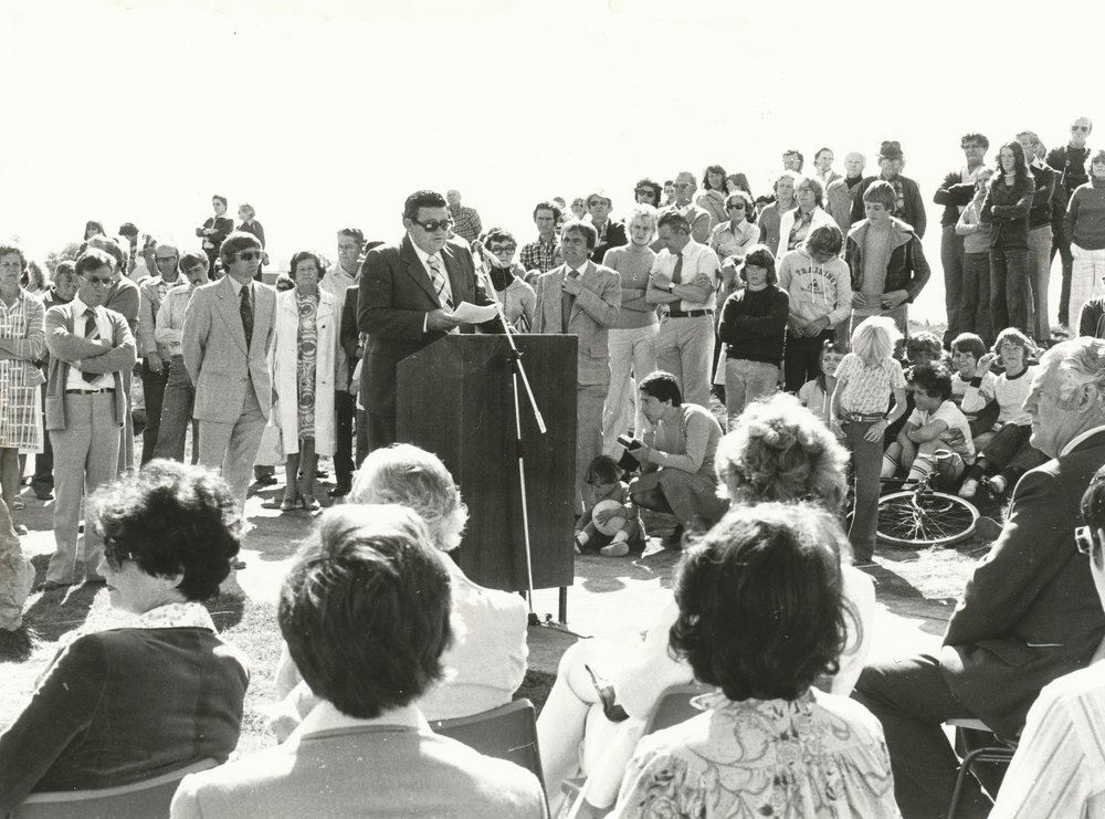 Opening of Fremont Park, Elizabeth: 1979