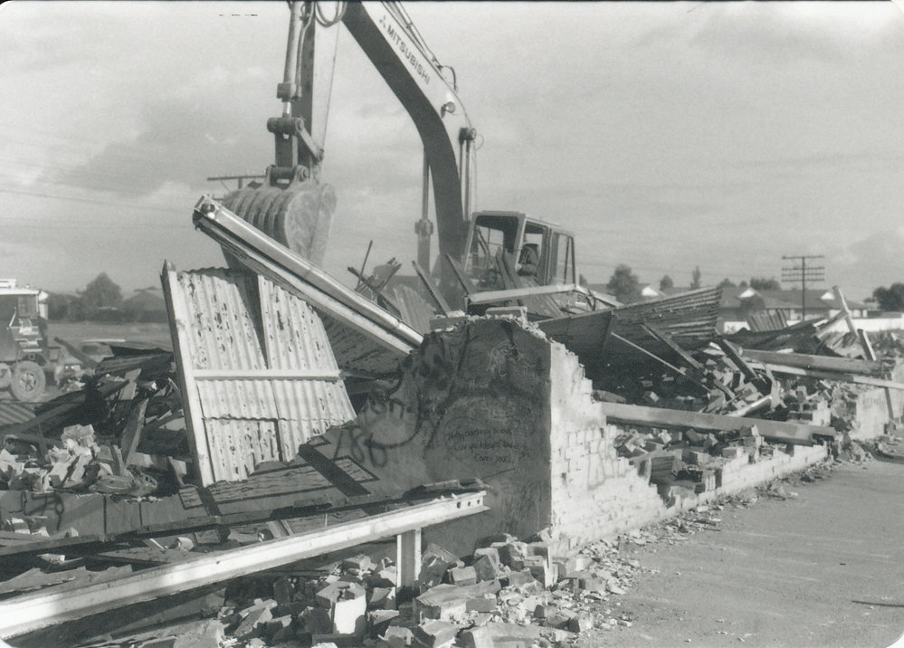 Demolition of Smithfield Railway Station: 1987