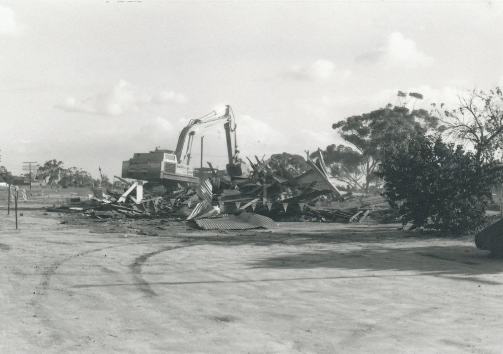 Demolition of Smithfield Railway Station: 1987