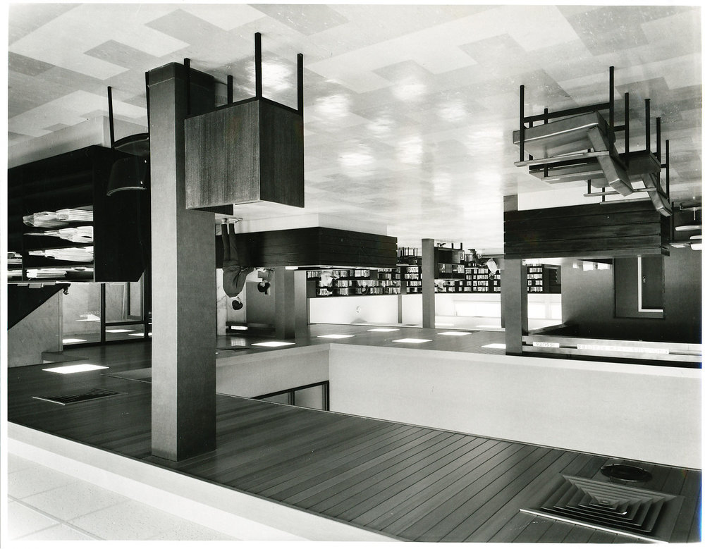 Opening Day of Elizabeth Public Library: 1969