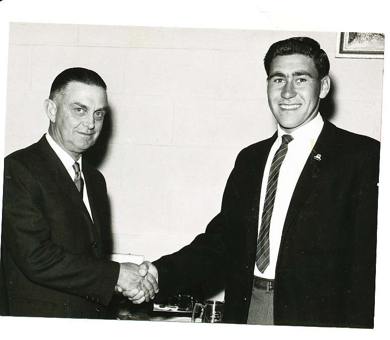 Presentation at Masonic Hall: 1964
