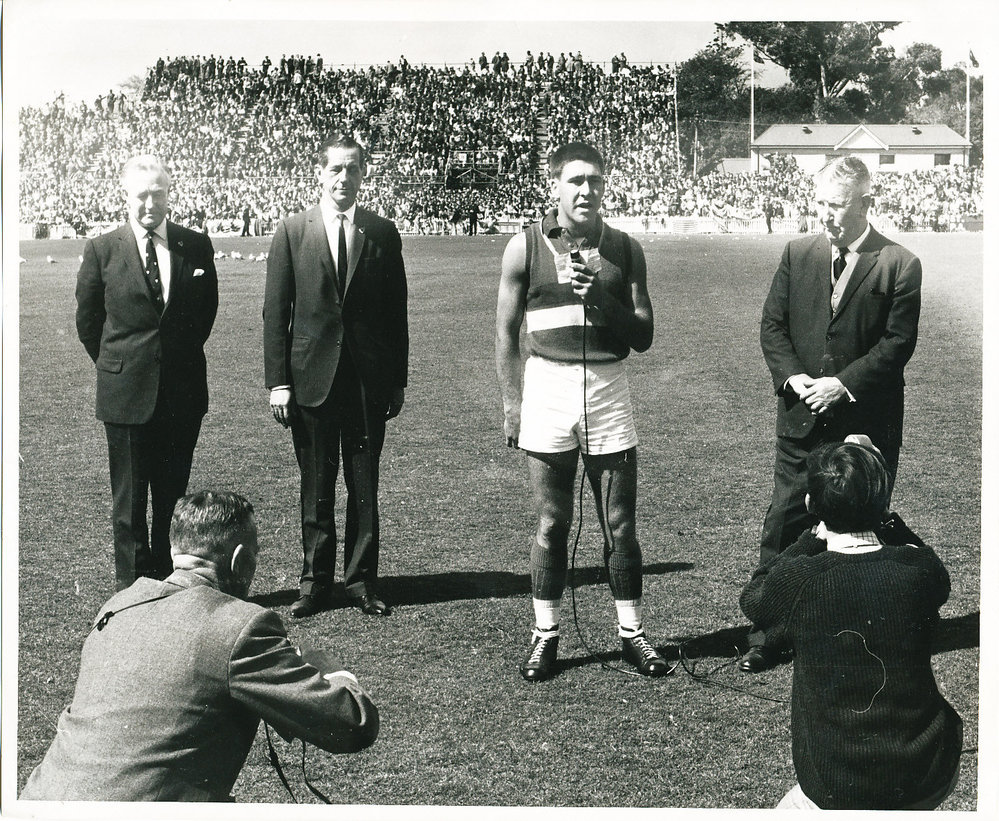 Presentation Of Magarey Medal: 1965