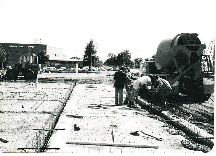 Grenville Centre construction: 1982