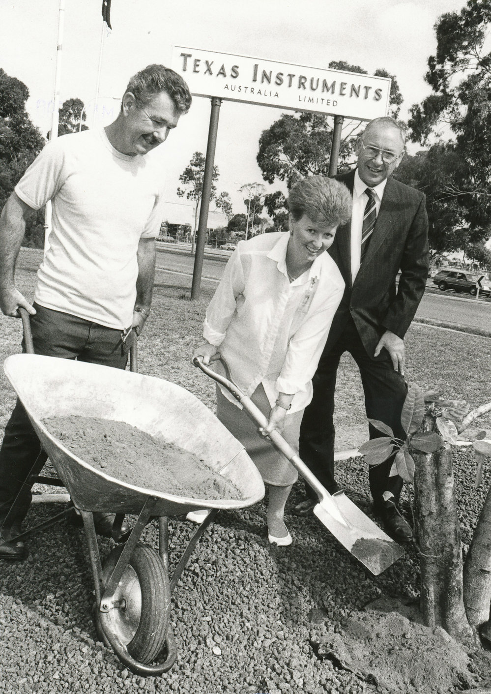 Texas Instruments Tree Planting, Elizabeth: 1990