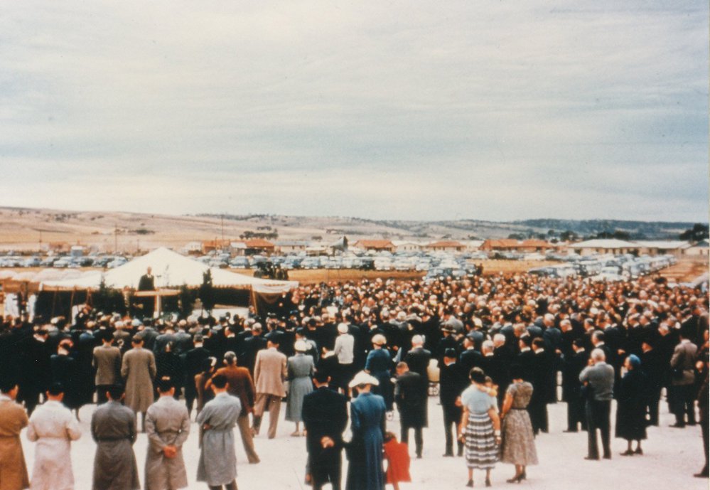 Opening of Elizabeth: 1955