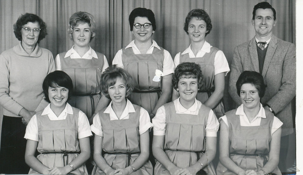 Elizabeth United Church Basketball Team: 1963