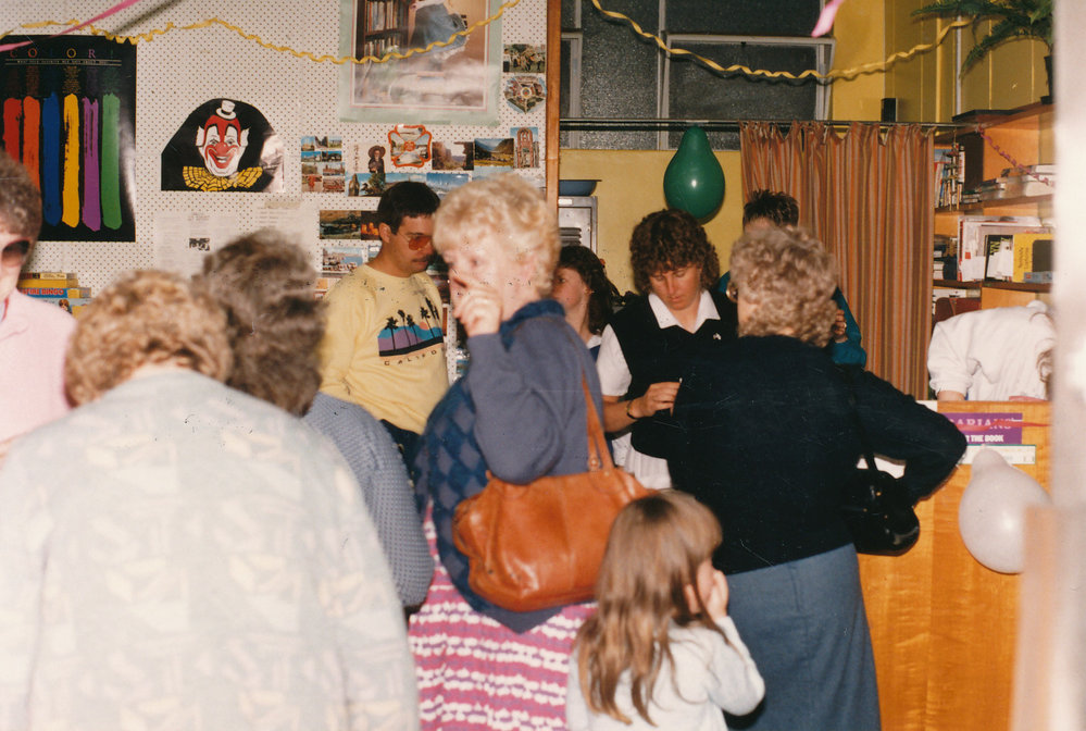 Elizabeth North Library, 27th Birthday: 1987