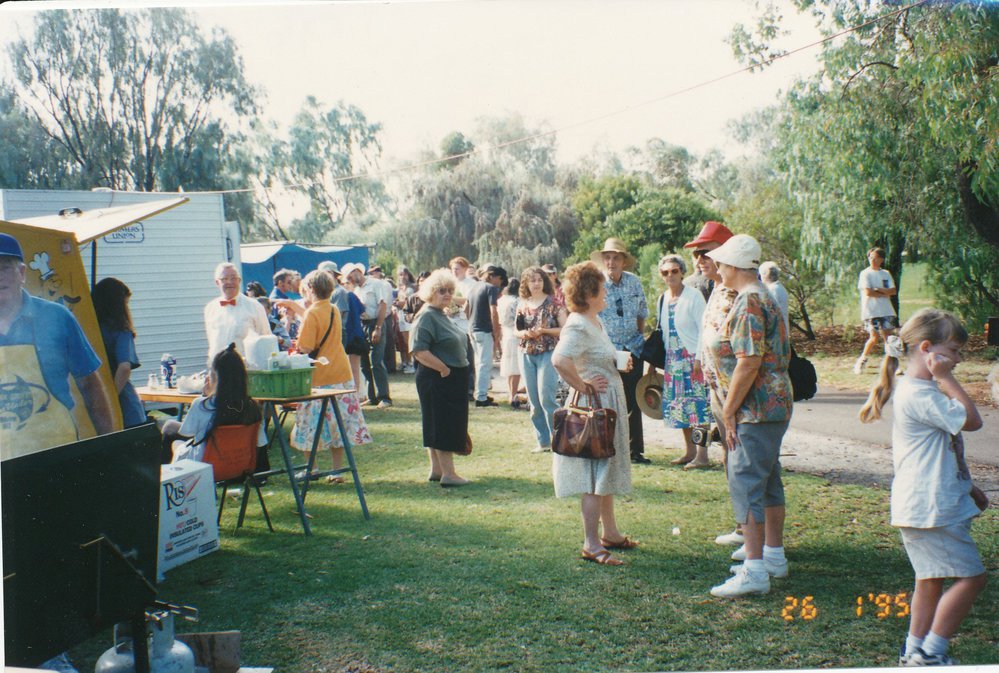 Australia Day at Fremont Park: 1995