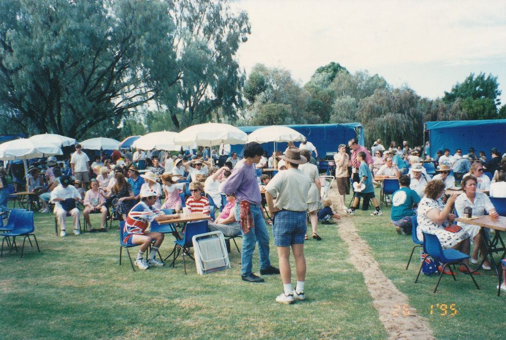 Australia Day at Fremont Park: 1995