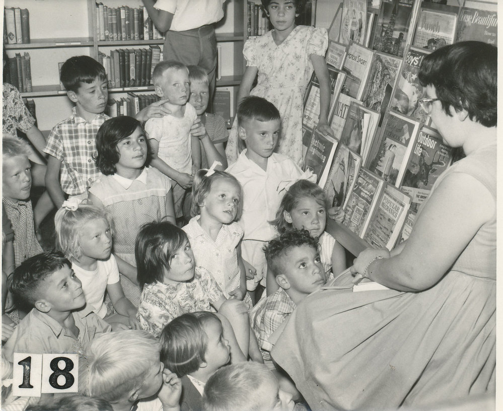Elizabeth North Library story time: 1961