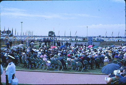 Queen Elizabeth II visits Elizabeth: 1963