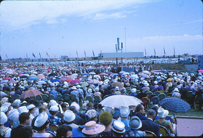 Queen Elizabeth II visits Elizabeth: 1963