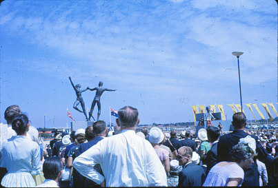 Queen Elizabeth II visits Elizabeth: 1963
