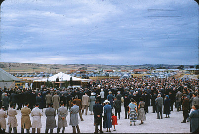 Opening of Elizabeth Town: 1955