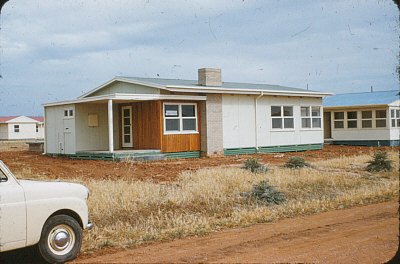 New housing in Elizabeth: 1955